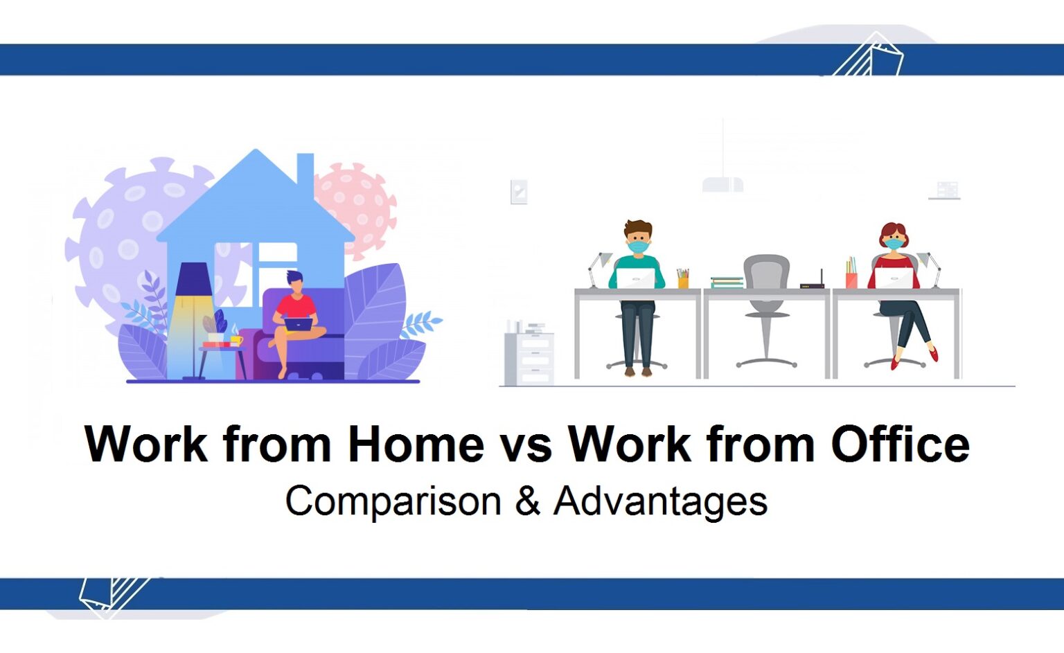 Work from Home vs Work from Office : Comparison and Advantages