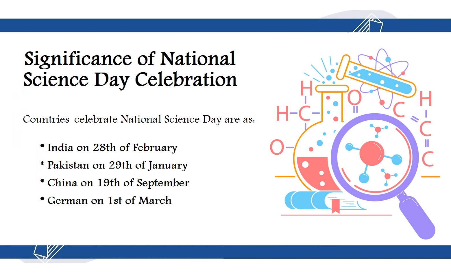 Significance of National Science Day Celebration - IMAQPRESS ...