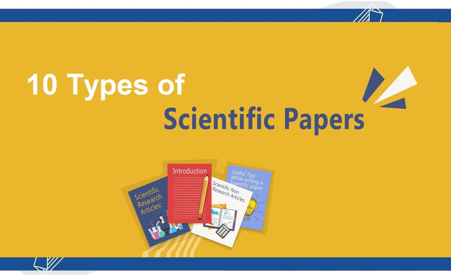 types of scientific research papers