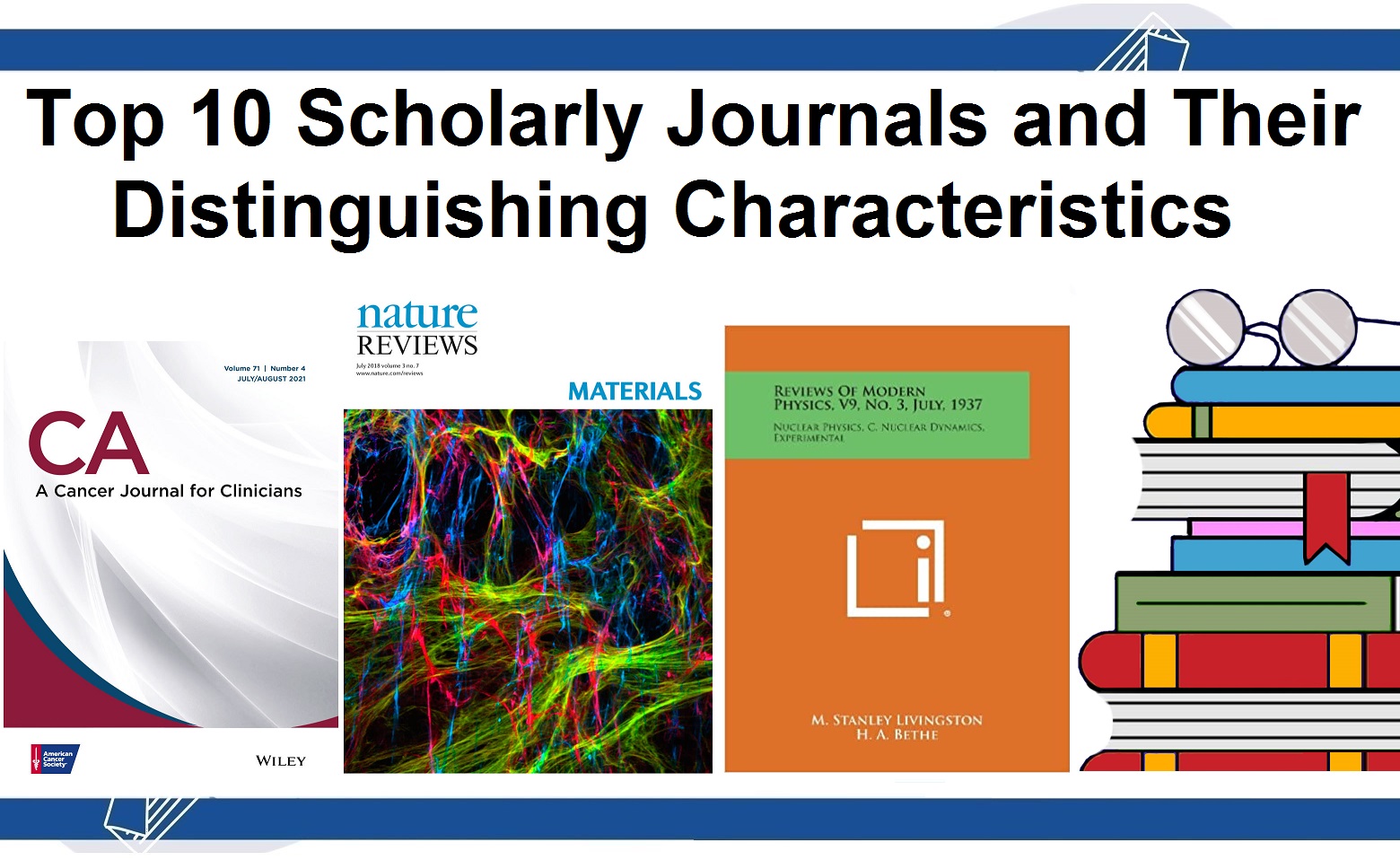 Fabel Tænke Tegn et billede Top 10 Scientific Journals and Their Distinguishing Characteristics -